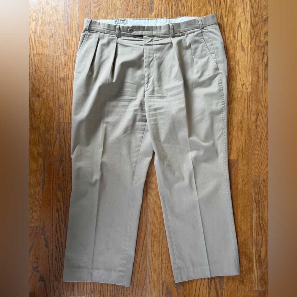 Authentic Vintage L.L. Bean Freeport Maine Pants–Made in USA – Men’s 42 – Khaki